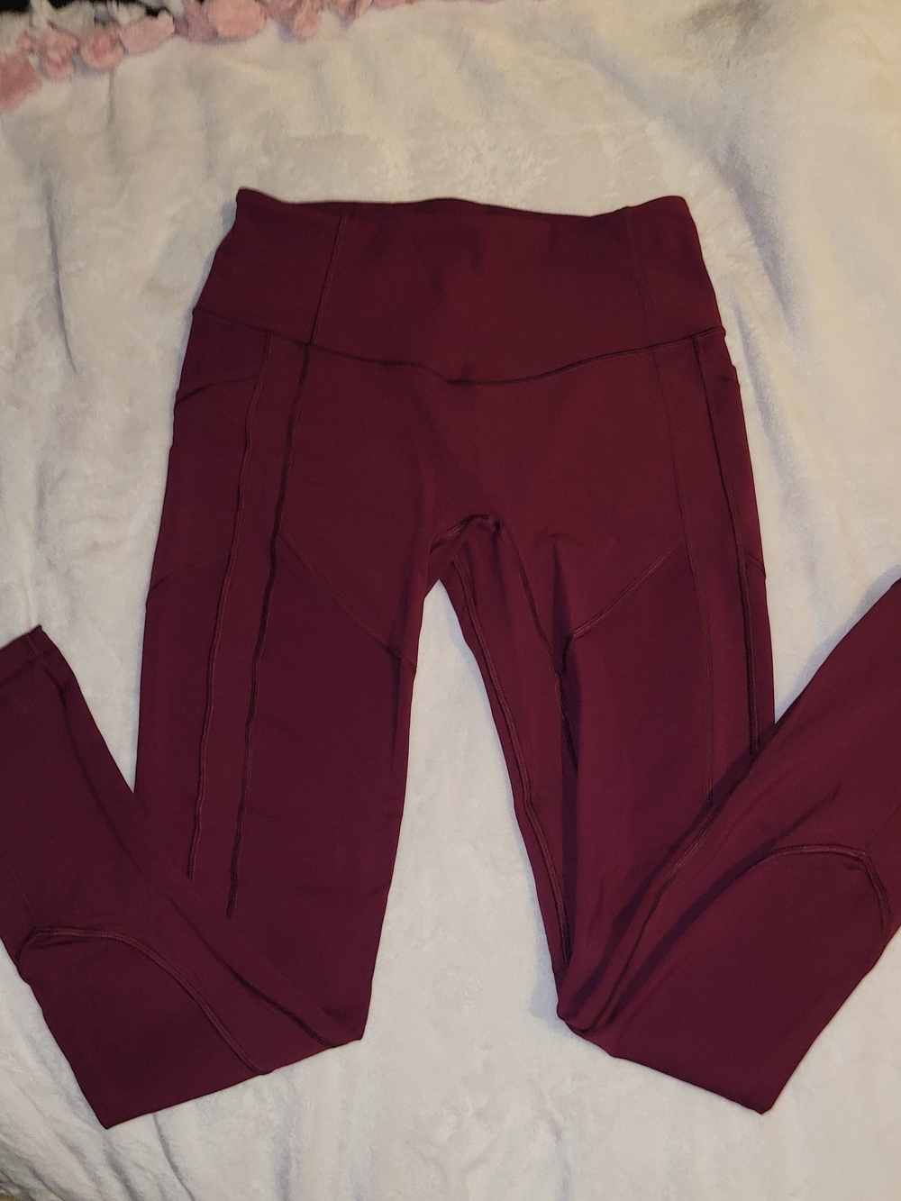 lululemon athletica Deep Wine High-Rise Leggings
